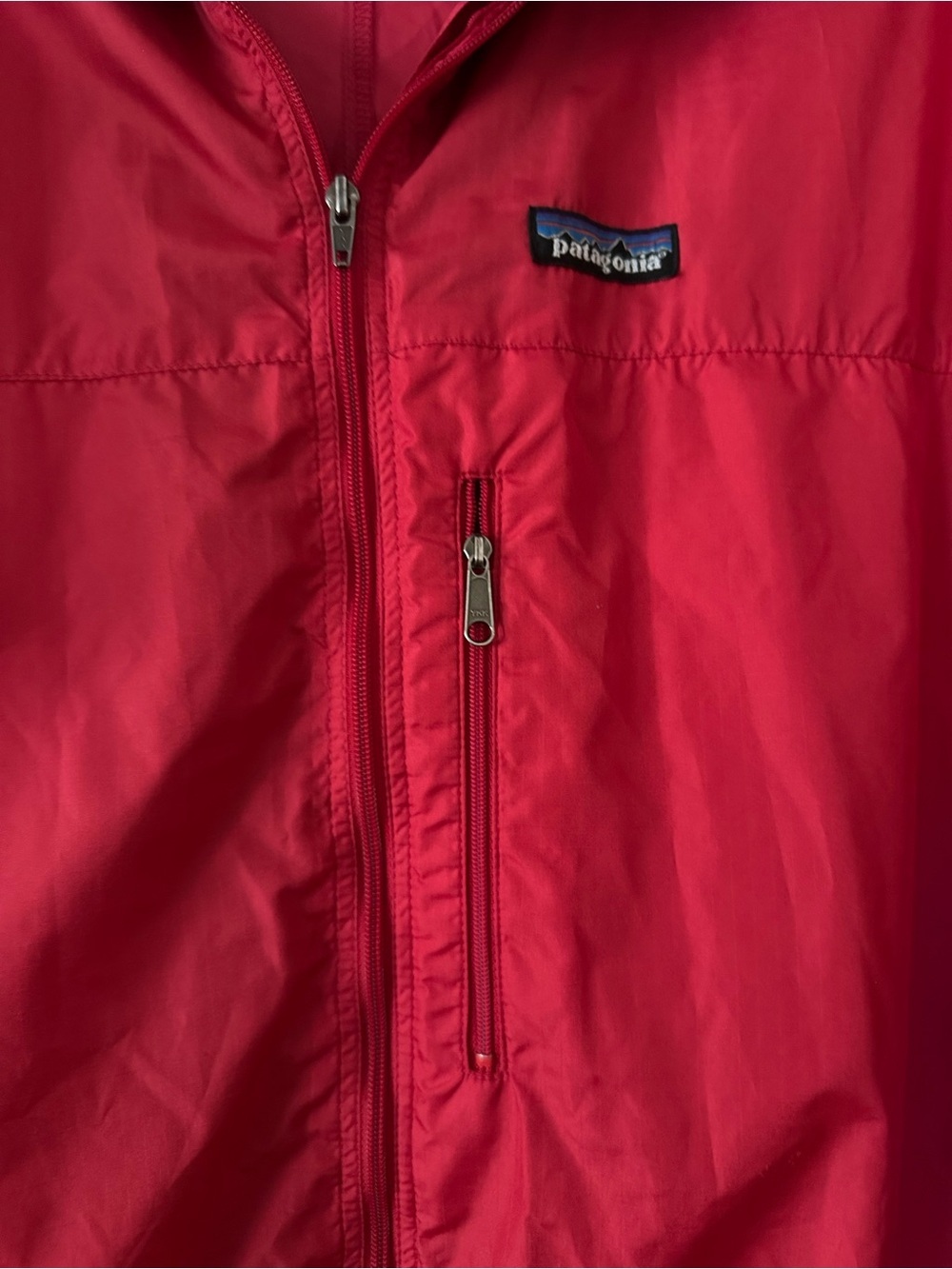Vintage Patagonia Lightweight Windbreaker Jacket — Size L — red - Picture 4 of 6